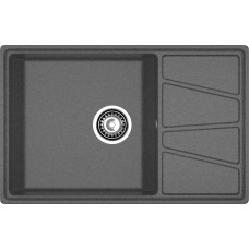 Кухонная мойка GRANFEST VERTEX V-780L графит Кухонная мойка GRANFEST VERTEX V-780L графит