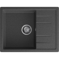 Кухонная мойка GRANFEST QUADRO Q-650L графит