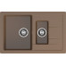 Кухонная мойка GRANFEST QUADRO Q-775KL терракот