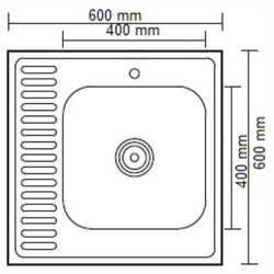 Кухонная мойка Ledeme L66060-R Кухонная мойка Ledeme L66060-R