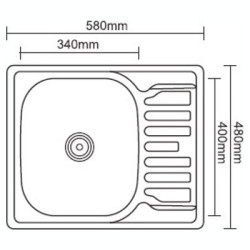 Кухонная мойка LEDEME L95848-L Кухонная мойка LEDEME L95848-L