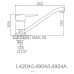 Смеситель для кухни Ledeme H04 L4904