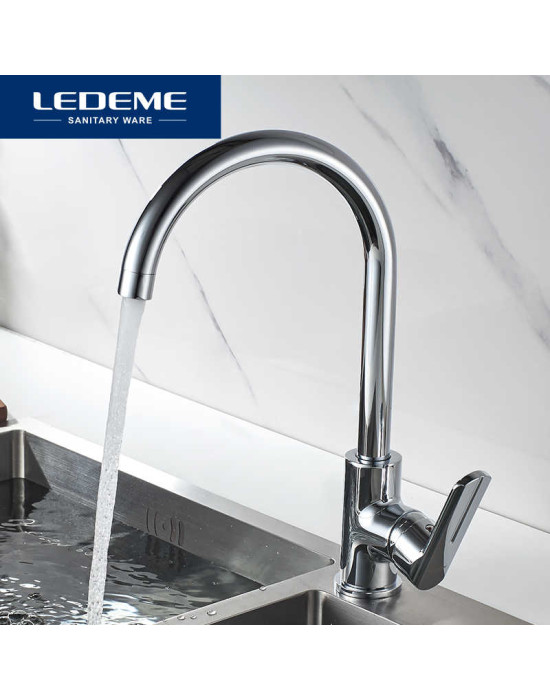 Смеситель для кухни Ledeme l4066