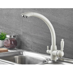 Смеситель для кухни LEDEME L4455W-3