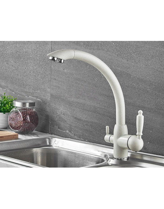 Смеситель для кухни LEDEME L4455W-3