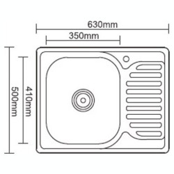 Кухонная мойка LEDEME L96350-L Кухонная мойка LEDEME L96350-L