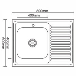 Кухонная мойка Ledeme L68060-L Кухонная мойка Ledeme L68060-L
