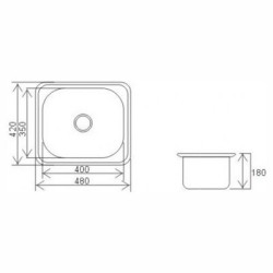 Кухонная мойка Ledeme L64842-6 Кухонная мойка Ledeme L64842-6