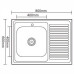 Кухонная мойка Ledeme L98060-L