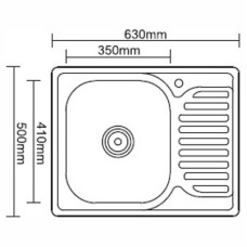 Кухонная мойка LEDEME L66350-6 Кухонная мойка LEDEME L66350-6