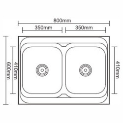 Кухонная мойка Ledeme L98060B-6 Кухонная мойка Ledeme L98060B-6