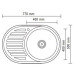 Кухонная мойка Ledeme L67750-6R