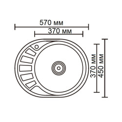 Кухонная мойка Ledeme L65745-R Кухонная мойка Ledeme L65745-R