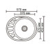 Кухонная мойка Ledeme L65745-R