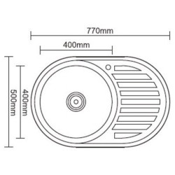 Кухонная мойка LEDEME L87750-L Кухонная мойка LEDEME L87750-L