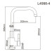 Смеситель для кухни LEDEME L4998-4 SUS304