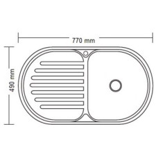 Кухонная мойка Ledeme L67749-R Кухонная мойка Ledeme L67749-R