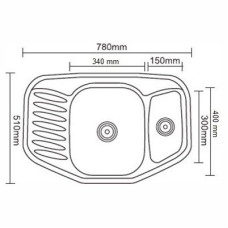 Кухонная мойка LEDEME L67851B Кухонная мойка LEDEME L67851B
