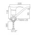 Смеситель для кухни Ledeme H01 L4501-2