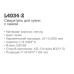 Смеситель для кухни Ledeme H34 L4034-2