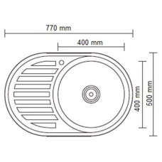 Кухонная мойка LEDEME L87750-R Кухонная мойка LEDEME L87750-R