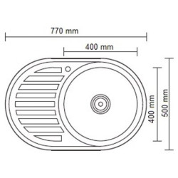 Кухонная мойка LEDEME L87750-R Кухонная мойка LEDEME L87750-R