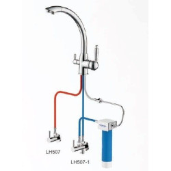 Смеситель для кухни LEDEME L4455A-3