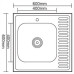 Кухонная мойка Ledeme L76060-L