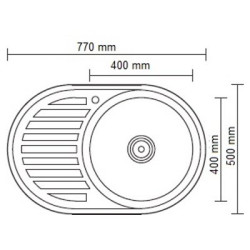 Кухонная мойка LEDEME L67750-R Кухонная мойка LEDEME L67750-R