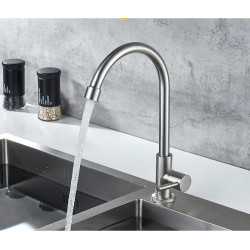 Смеситель для кухни LEDEME L74195(Моно) Смеситель для кухни LEDEME L74195(Моно)