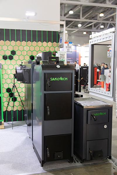 Выставка 28 aquatherm moscow котлы Sakovich в павильоне Сантехснаб